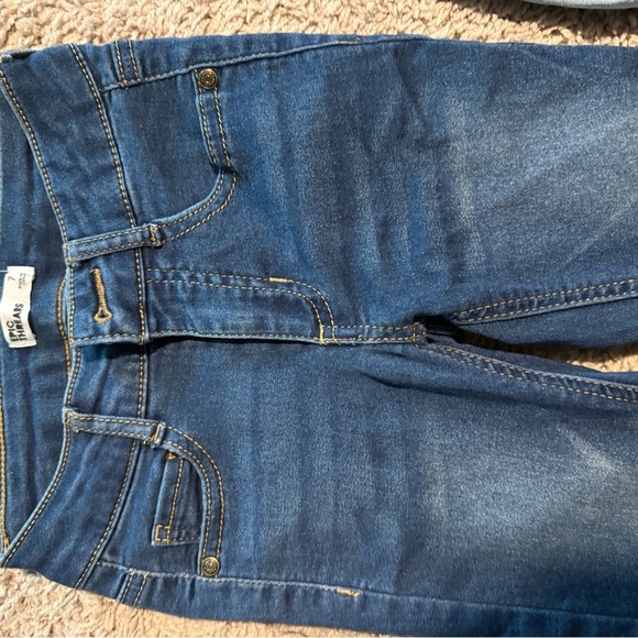 EPIC THREADS- Set of Two Denim skinny leg Jeggings in Light and Dark Blue - Picture 2 of 6